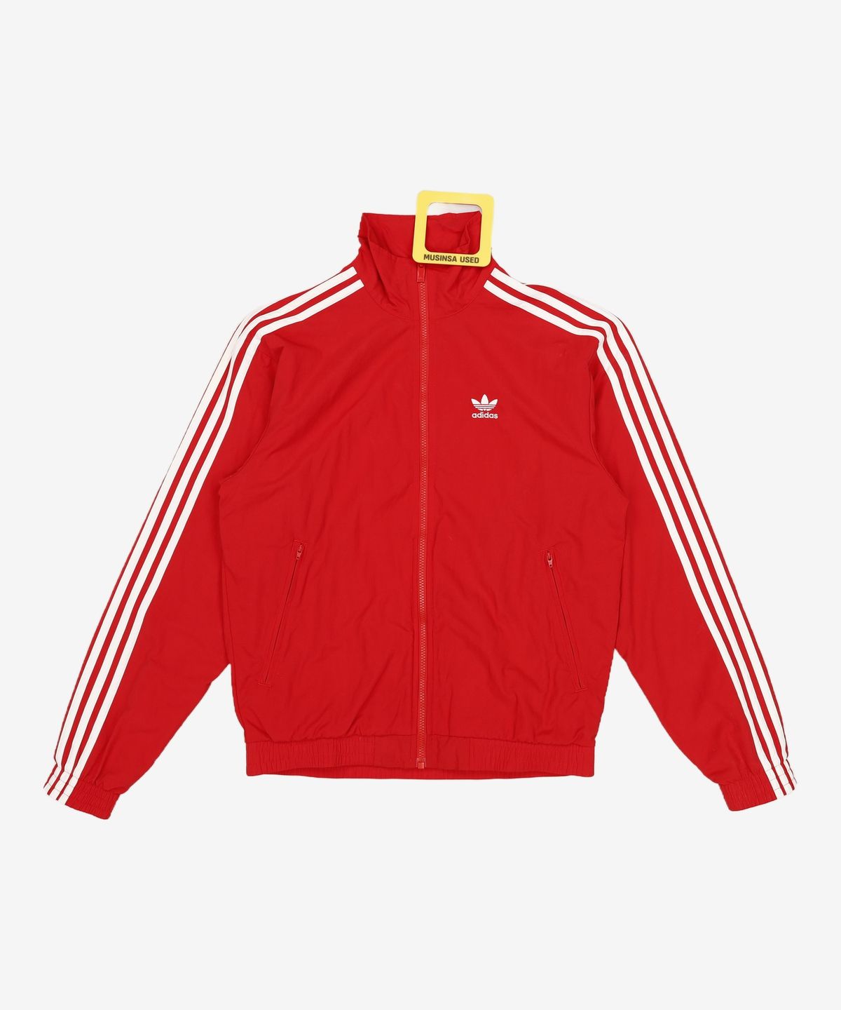 아디다스(ADIDAS) 우븐 파이어버드 트랙탑 - 레드 / IT2495 XS