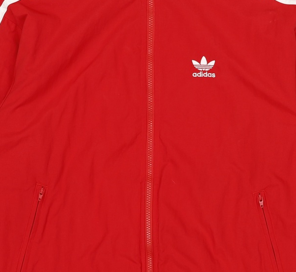 아디다스(ADIDAS) 우븐 파이어버드 트랙탑 - 레드 / IT2495 XS