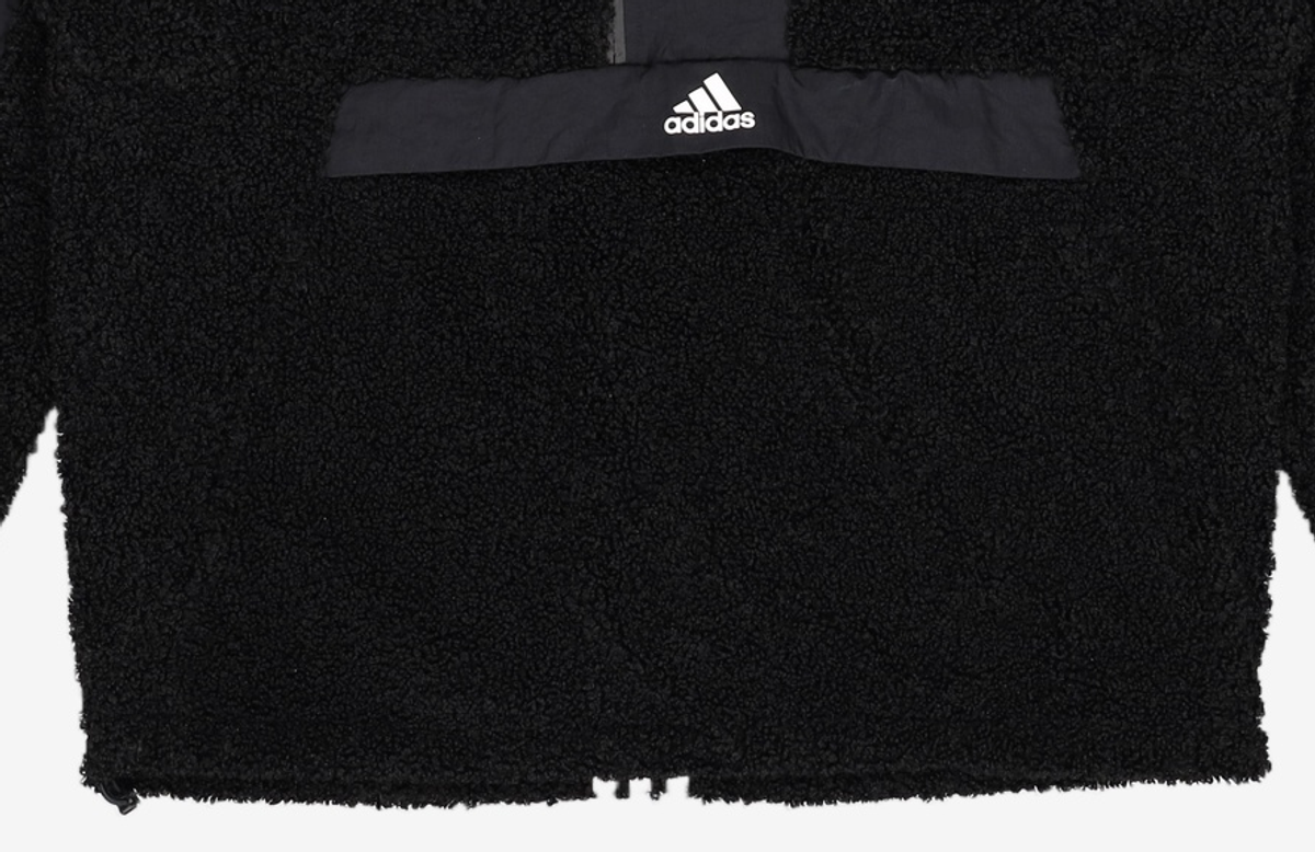 아디다스(ADIDAS) 하프 집업 - 블랙 / FS7571 XL