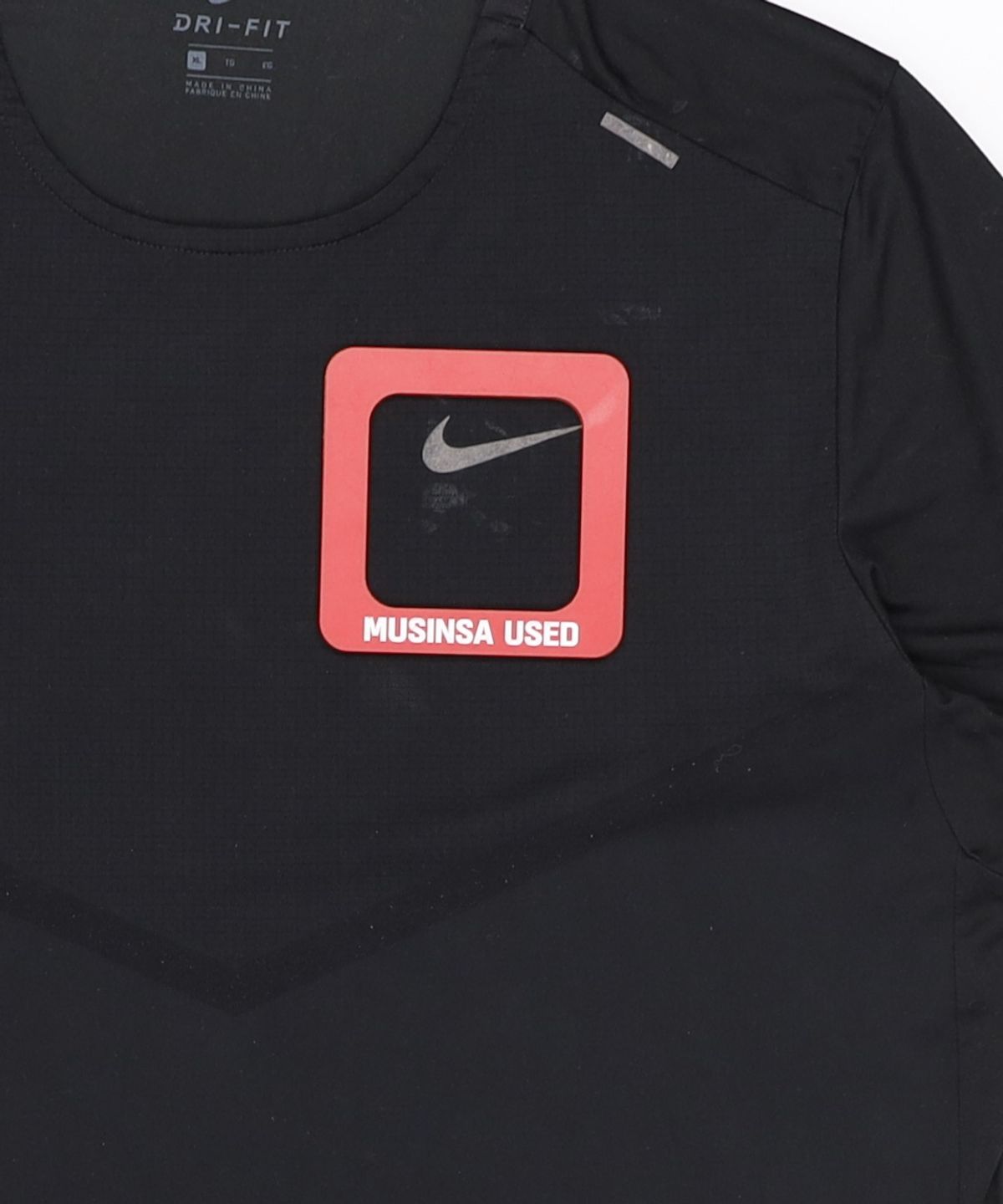 나이키(NIKE) 드라이 핏 라이즈 365 반소매 러닝 탑 M - 블랙 / CZ9185-013 XL