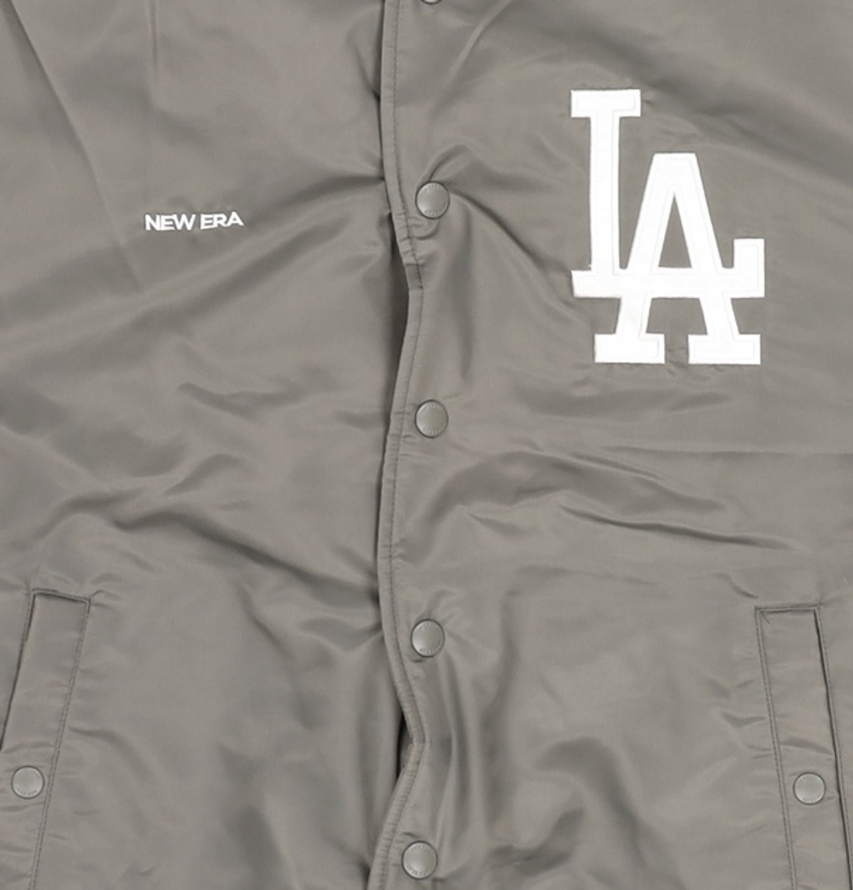 뉴에라(NEW ERA) MLB LA 다저스 나일론 스타디움 재킷 그레이 14742037 M