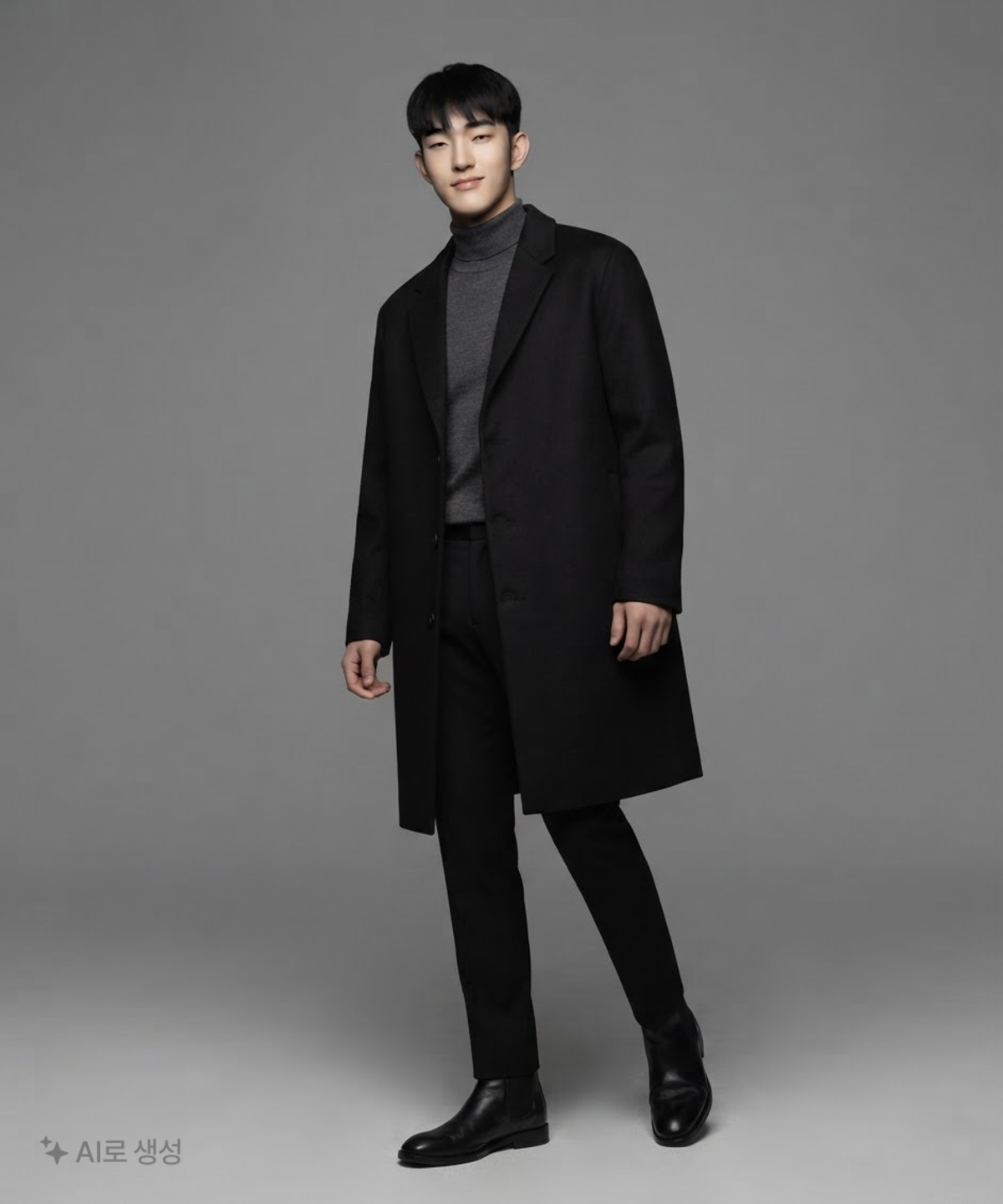 인사일런스(INSILENCE) 솔리스트 캐시미어 코트 L