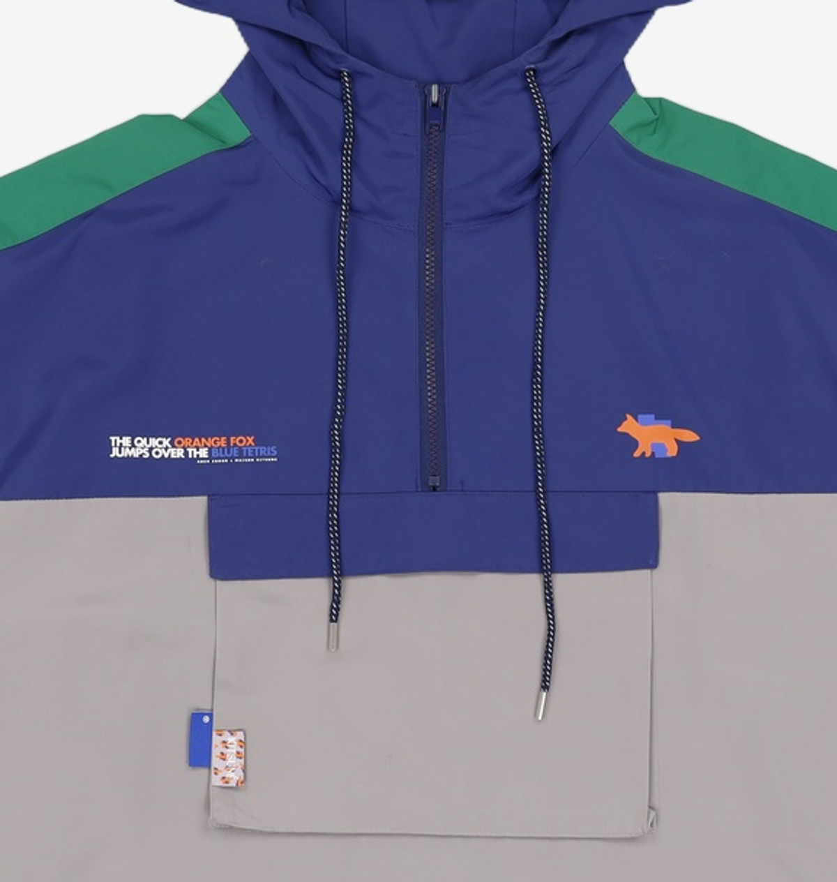 아더에러 x 메종키츠네(ADER ERROR x MAISON KITSUNE) 나일론/코치 재킷 A3