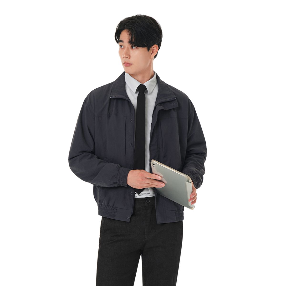 안다르(ANDAR) 제퍼 맨즈 블루종 자켓