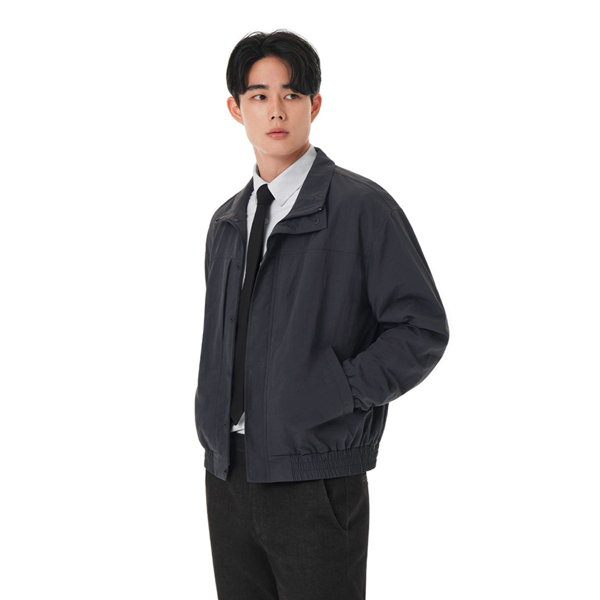 안다르(ANDAR) 제퍼 맨즈 블루종 자켓
