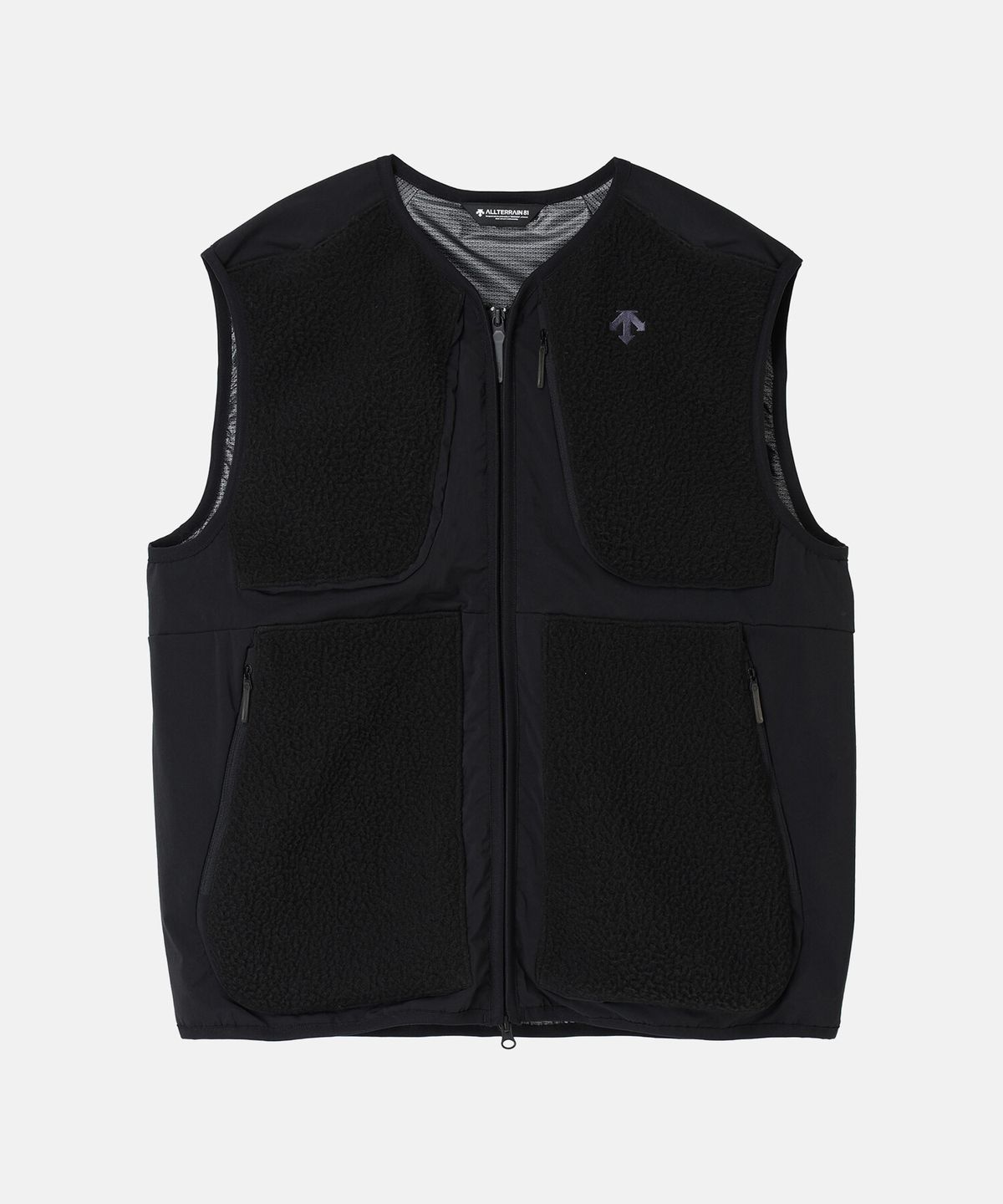 데상트(DESCENTE) [ALLTERRAIN 81] FUTURE BOA FLEECE VEST 블랙 SR413KVEO1