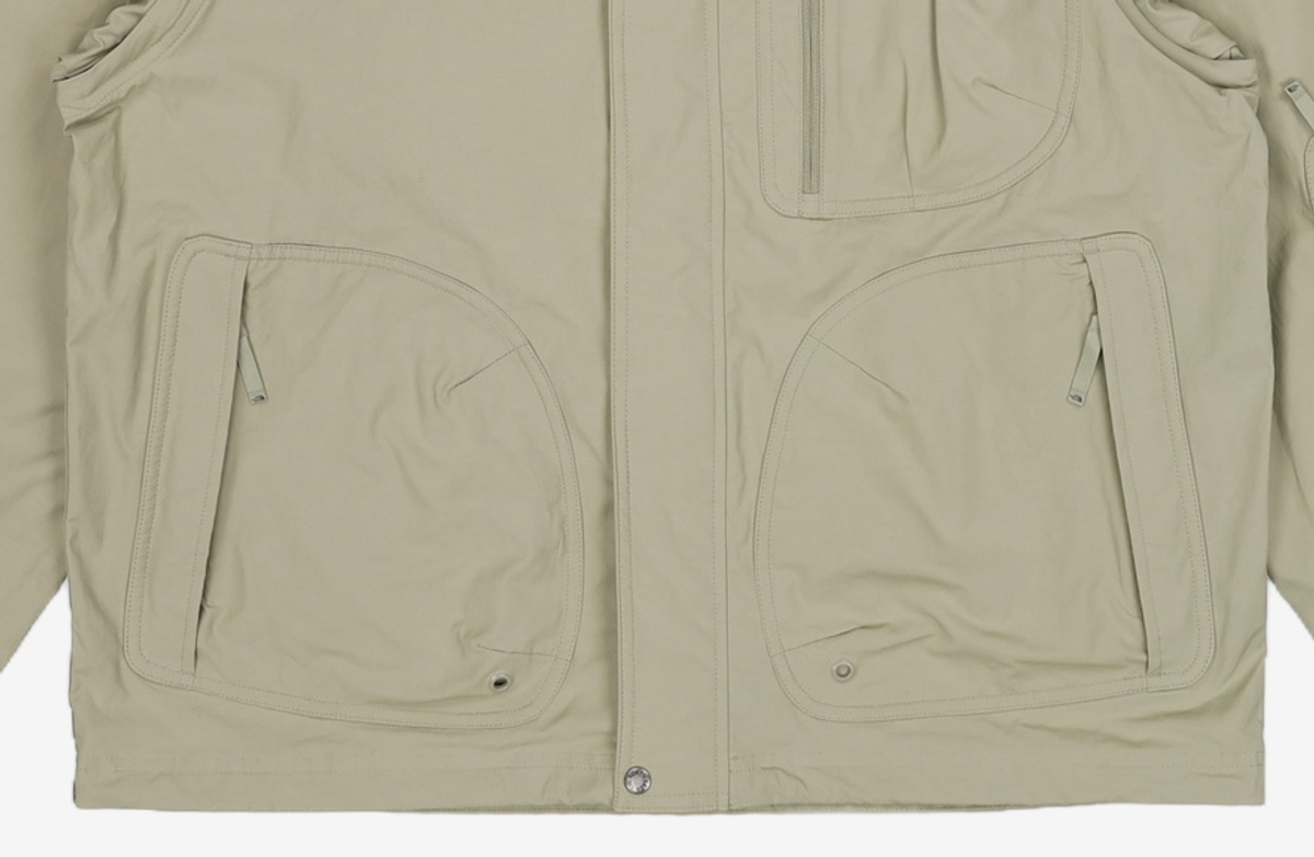 노스페이스(THE NORTH FACE) NJ3BQ06B 남성 기어 업 디테쳐블 자켓 L