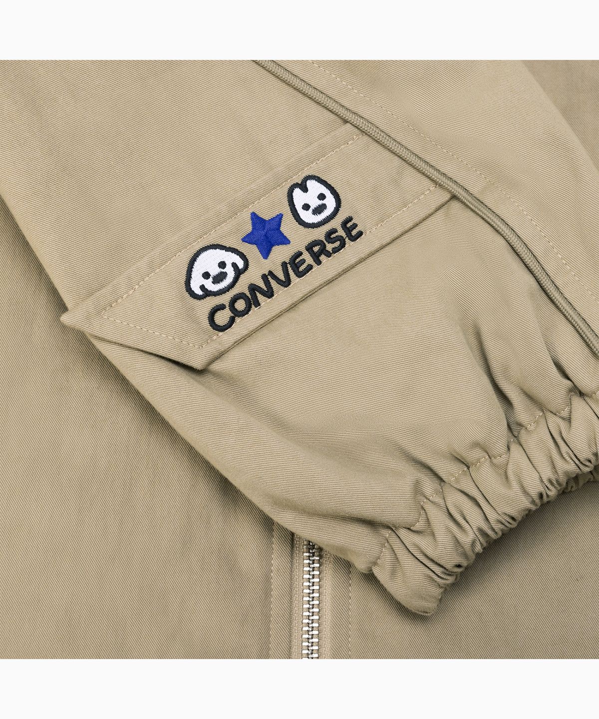 컨버스(CONVERSE) 컨버스 & 마츠이 그래픽 논 패디드 재킷 페일 서플러스 MCK257-J3W
