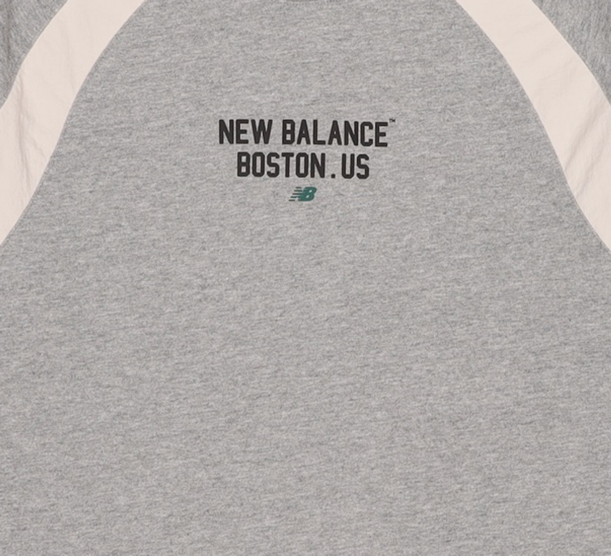 뉴발란스 키즈(NEWBALANCEKIDS) ESSENTIAL_배색 긴팔 티셔츠 160
