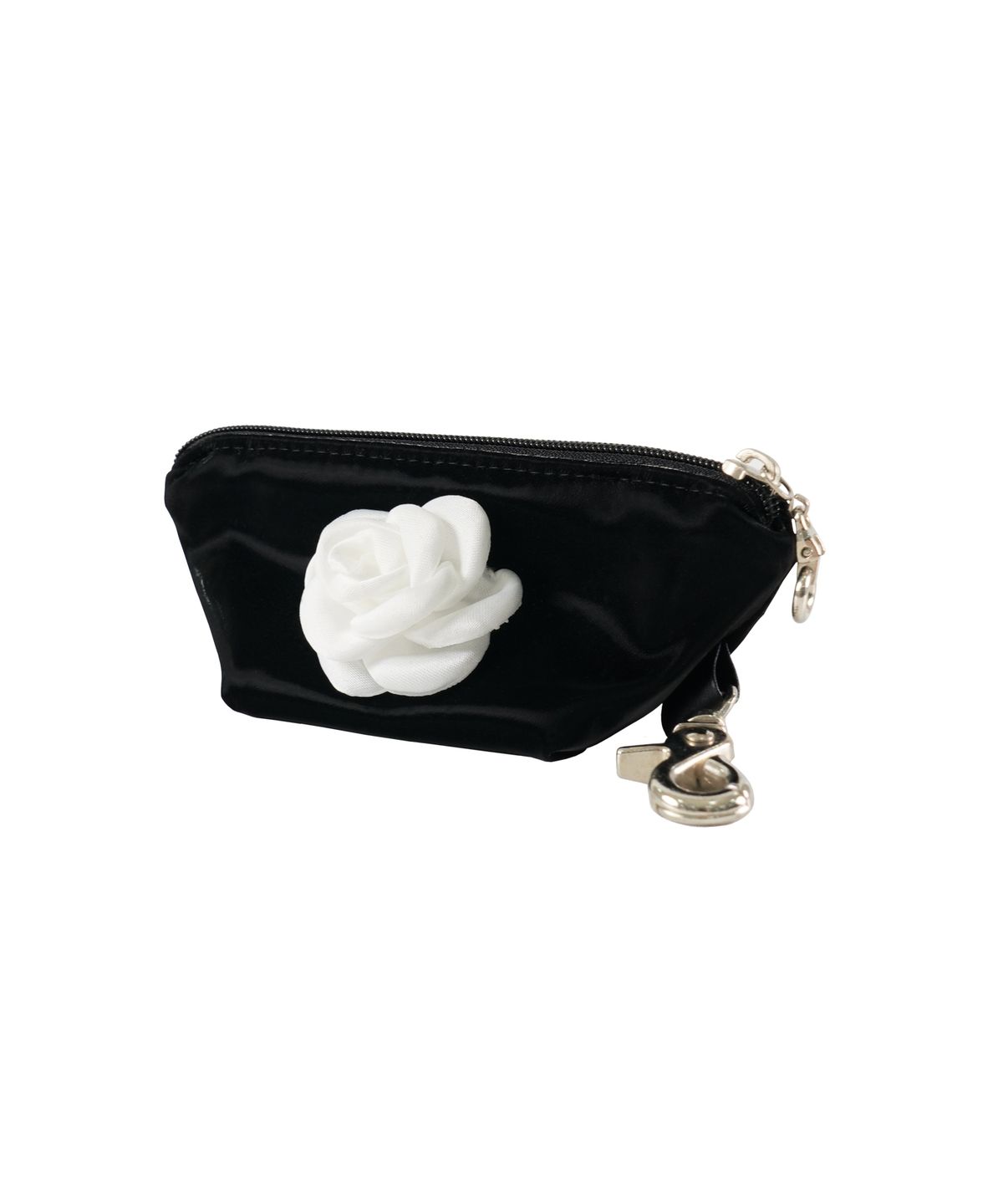 주오니(ZUONI) 로즈 미니 키링 파우치 / Rose mini keyring pouch