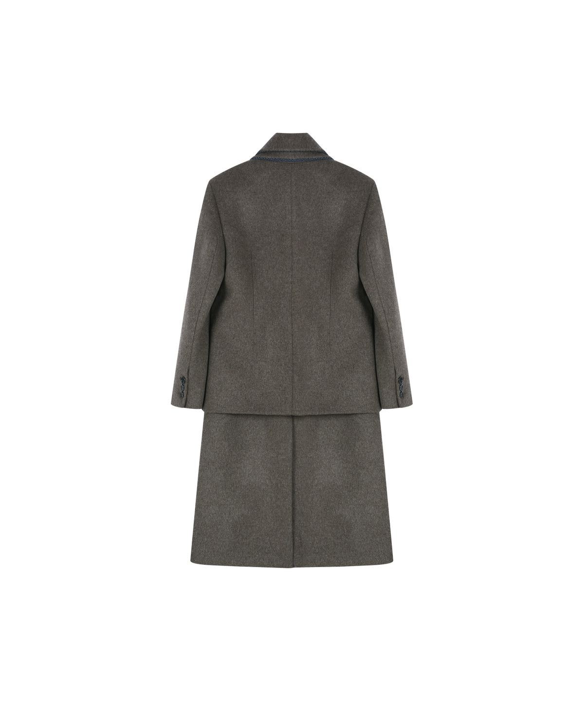 앤더슨벨(ADSB ANDERSSON BELL) BLAZER LAYERED 26 COAT (BROWN)