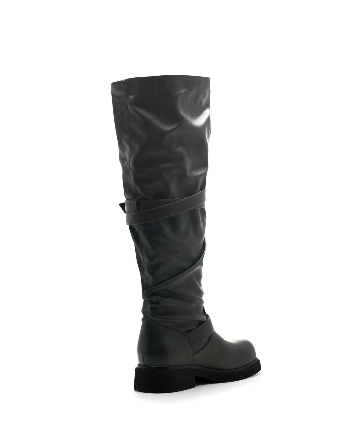 아삐에 마르슈(APIED MARCHE) Le Flare Slouchy Leather Long Boots 소가죽 롱 부츠  4.5cm -PM3044 (3color)