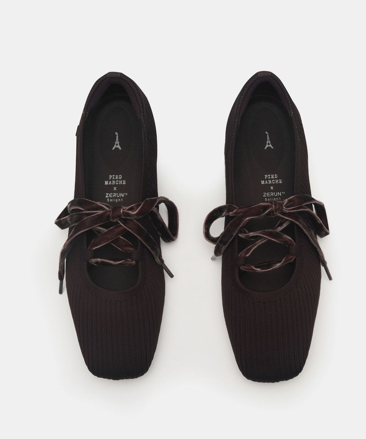 아삐에 마르슈(APIED MARCHE) MOVA Race up 스트링 니트 플랫 1.5cm -PM5010 (4color)