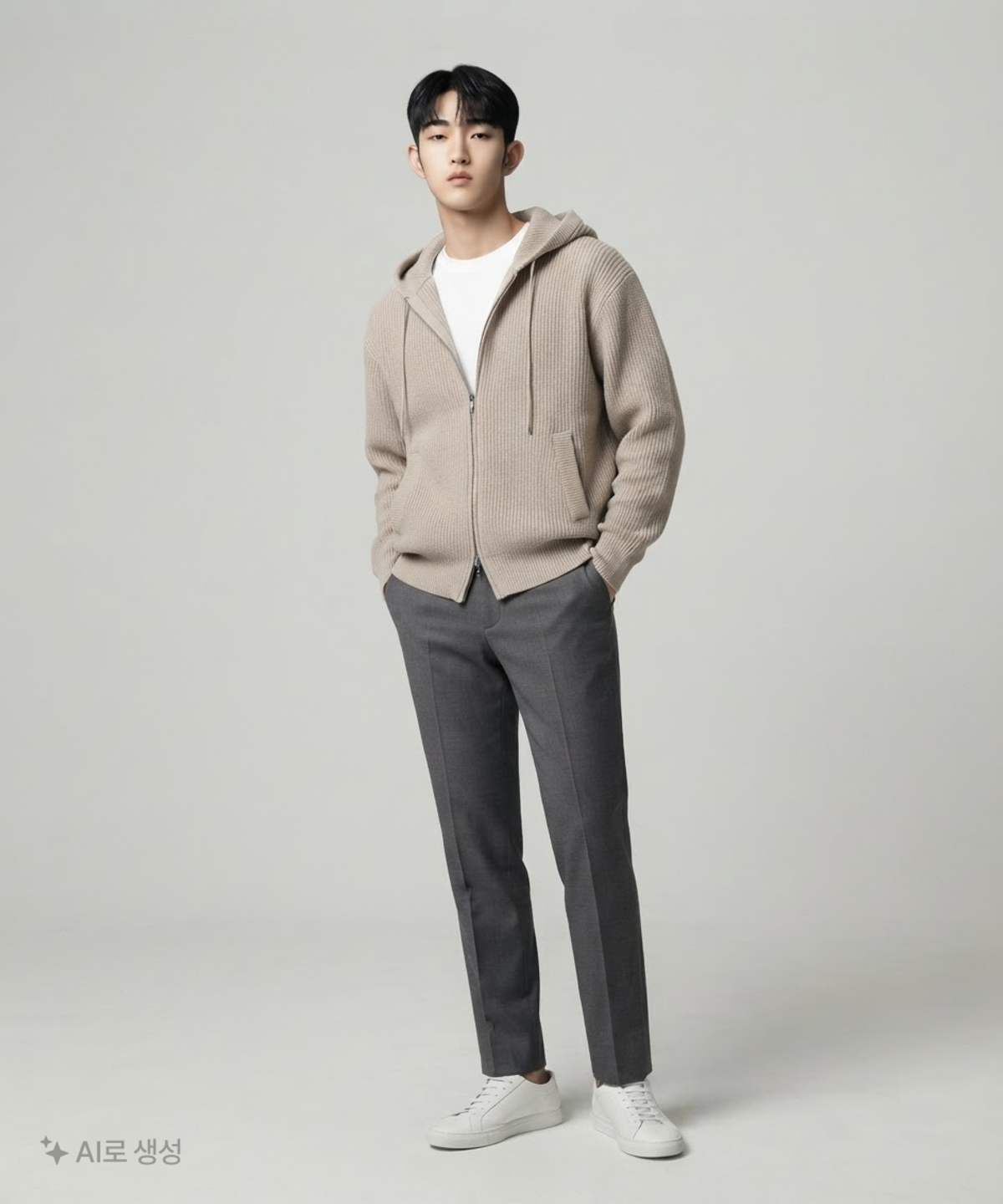 무신사 스탠다드(MUSINSA STANDARD) 후드 집업 M