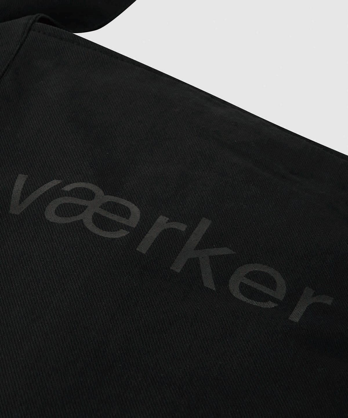 베에커(VAERKER) Big Market Bag - Black