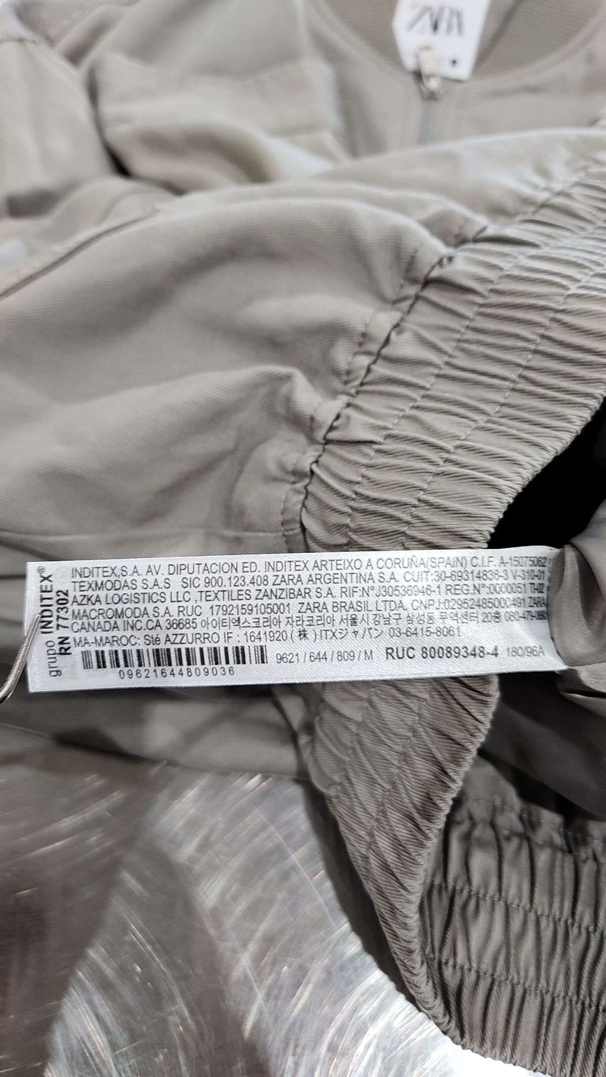 자라(ZARA) 항공 점퍼/블루종/MA-1 M