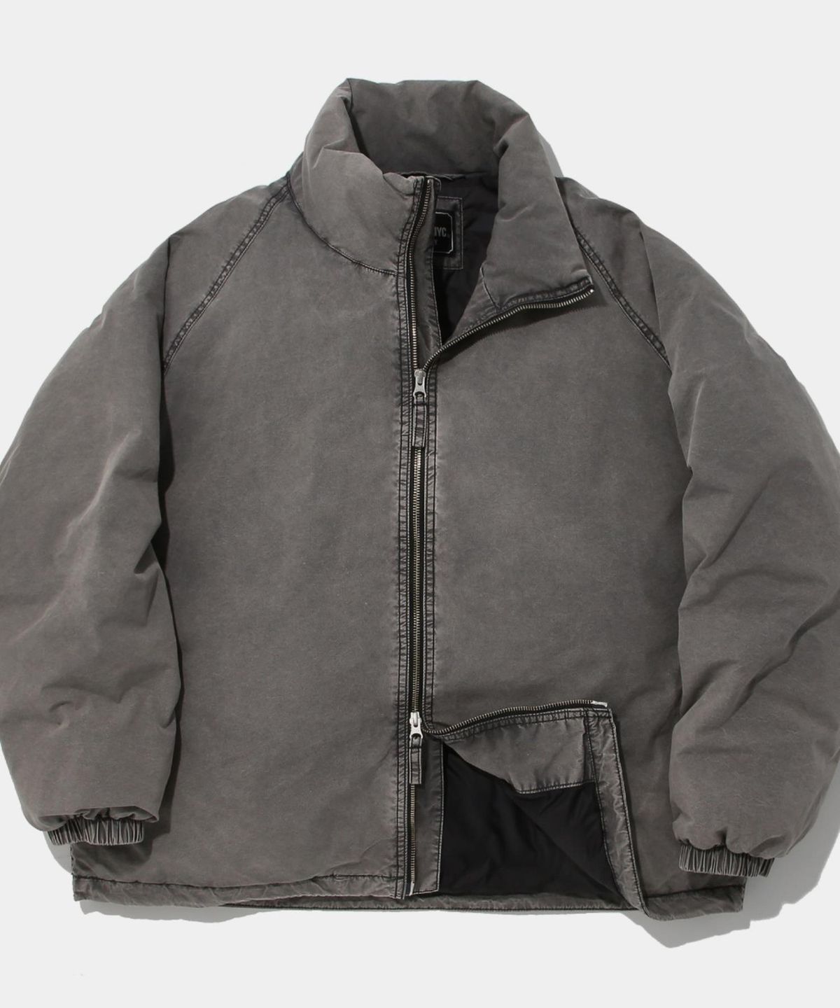 컬럼비아 유니버시티(COLUMBIA UNIVERSITY) URBAN WASHED OVER PUFFER JACKET_GRAY
