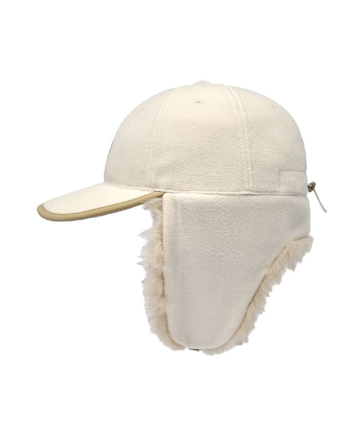 엠엘비(MLB) 플리스 배색 트루퍼캡 LA (Cream)