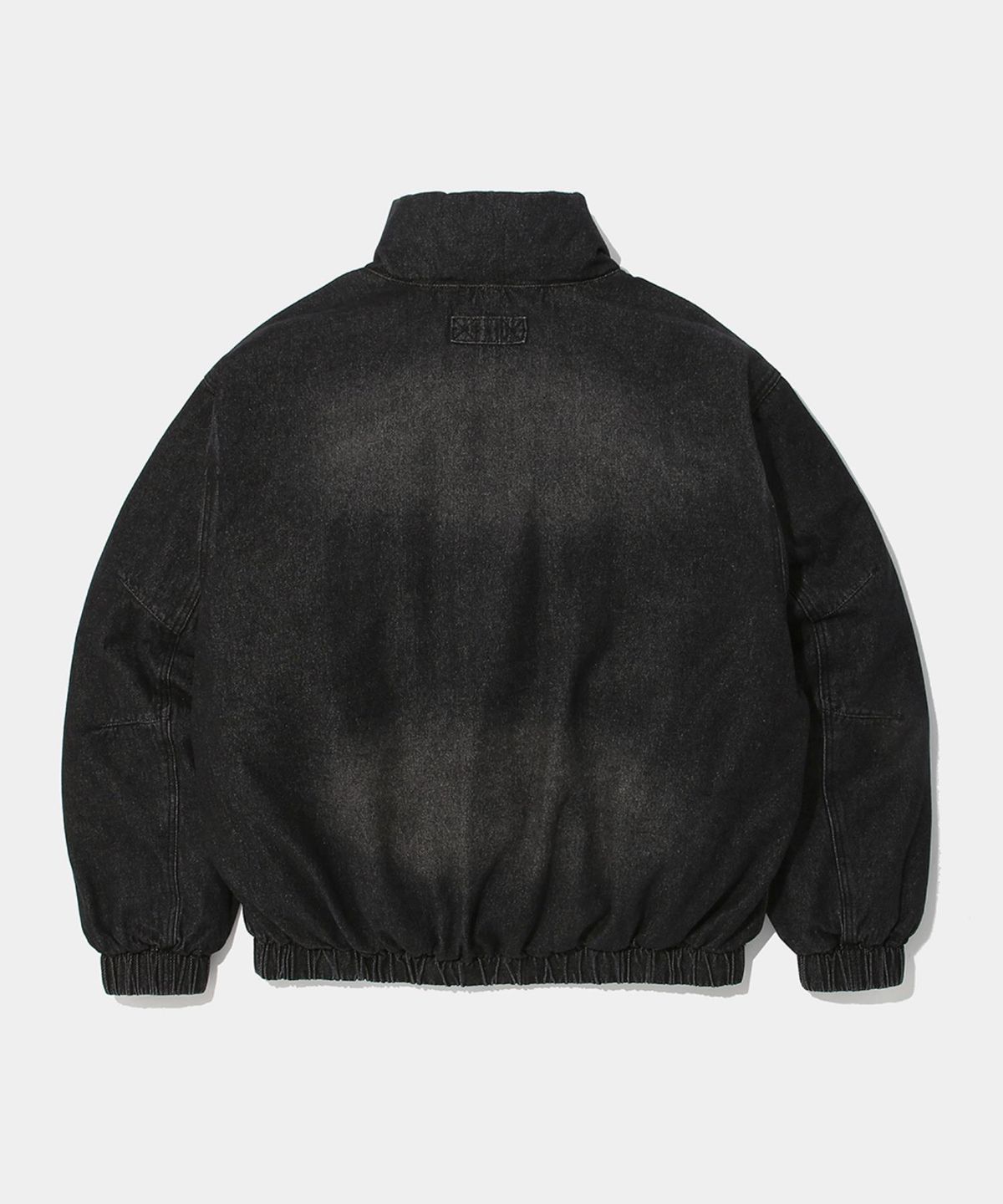 컬럼비아 유니버시티(COLUMBIA UNIVERSITY) STREET DENIM OVER PUFFER JACKET_GRAY JEANS
