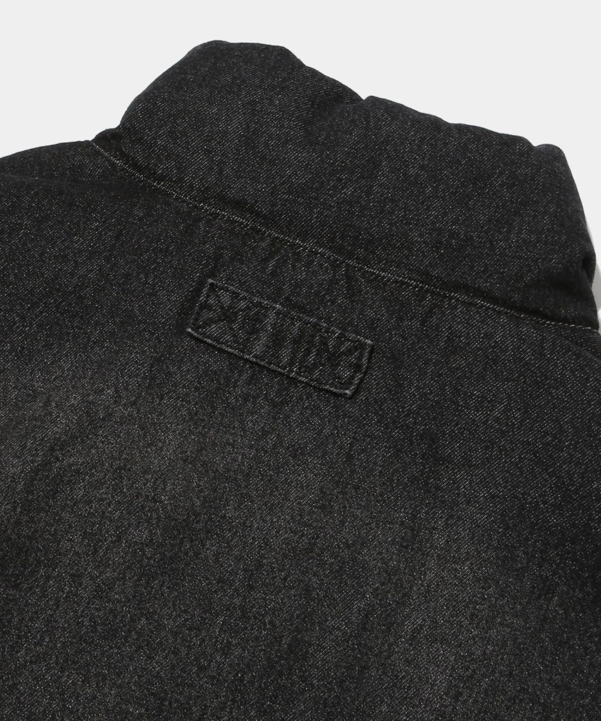 컬럼비아 유니버시티(COLUMBIA UNIVERSITY) STREET DENIM OVER PUFFER JACKET_GRAY JEANS