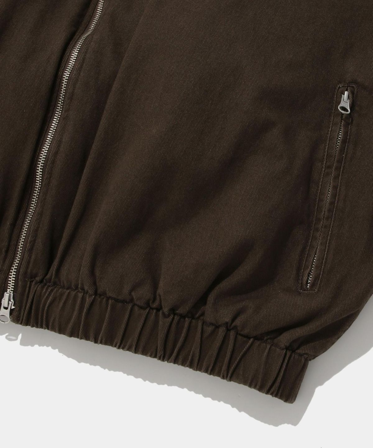 컬럼비아 유니버시티(COLUMBIA UNIVERSITY) STREET DENIM OVER PUFFER JACKET_BROWN