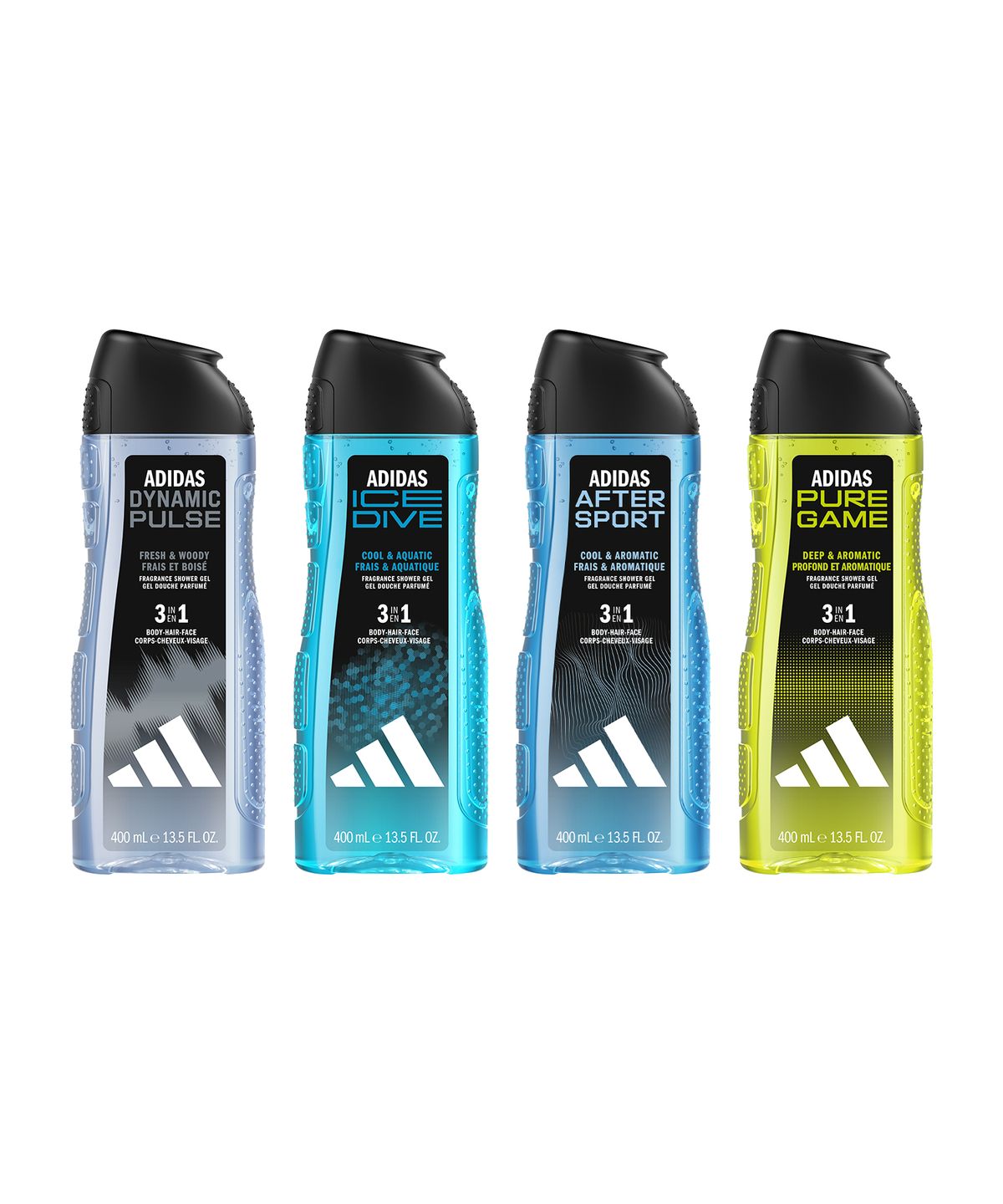 아디다스 향수(ADIDASFRAGRANCE) 3-IN-1 샤워젤 400ml (4종 택 1)