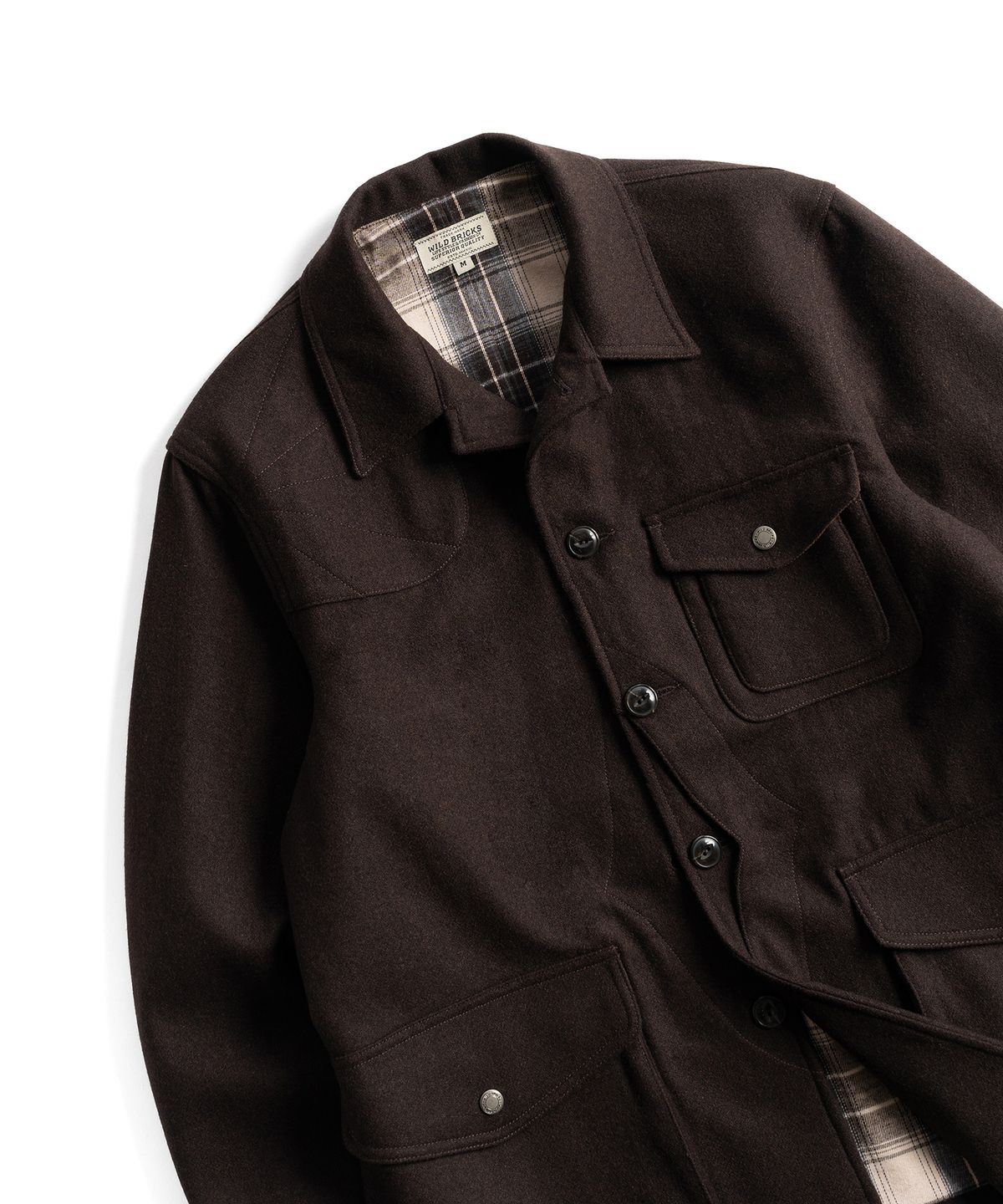 와일드 브릭스(WILD BRICKS) W26 UPLAND HUNTING JACKET (brown)