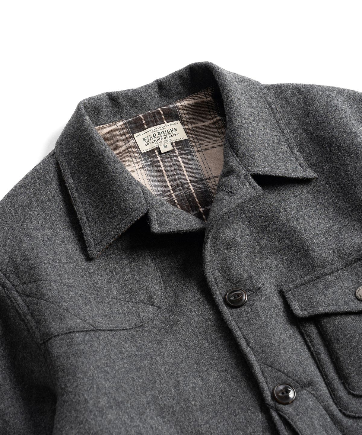 와일드 브릭스(WILD BRICKS) W26 UPLAND HUNTING JACKET (grey)
