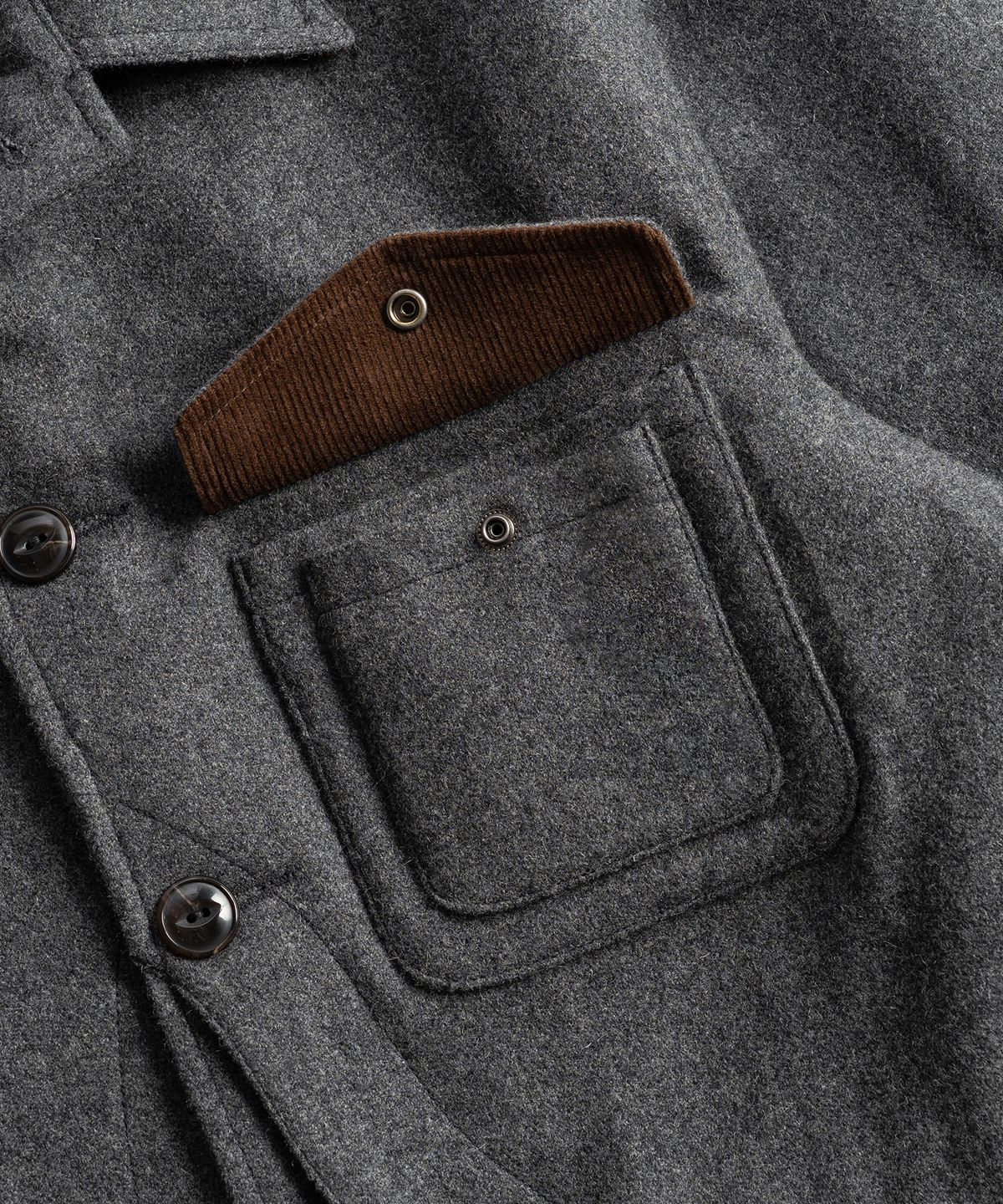 와일드 브릭스(WILD BRICKS) W26 UPLAND HUNTING JACKET (grey)