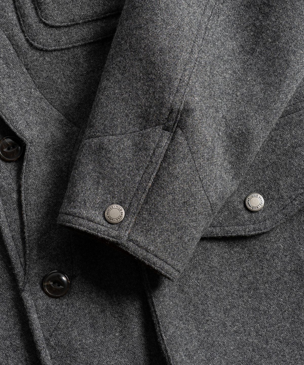 와일드 브릭스(WILD BRICKS) W26 UPLAND HUNTING JACKET (grey)