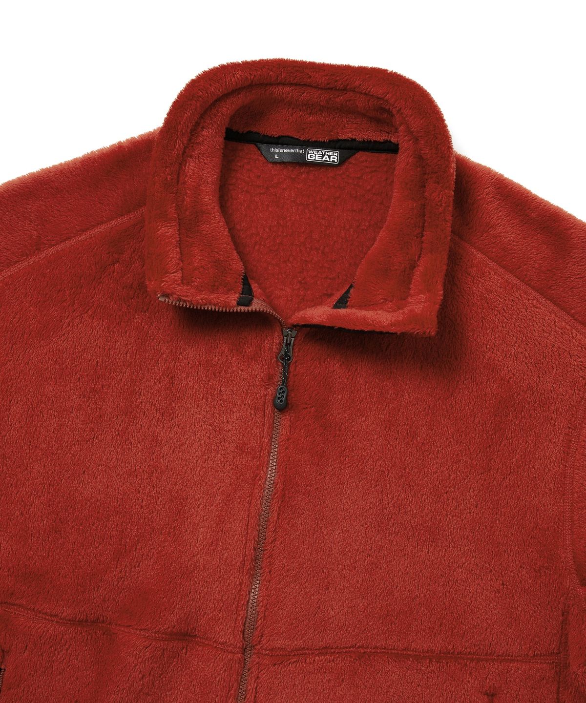 디스이즈네버댓(THISISNEVERTHAT) POLARTEC High Loft Fleece Jacket Red