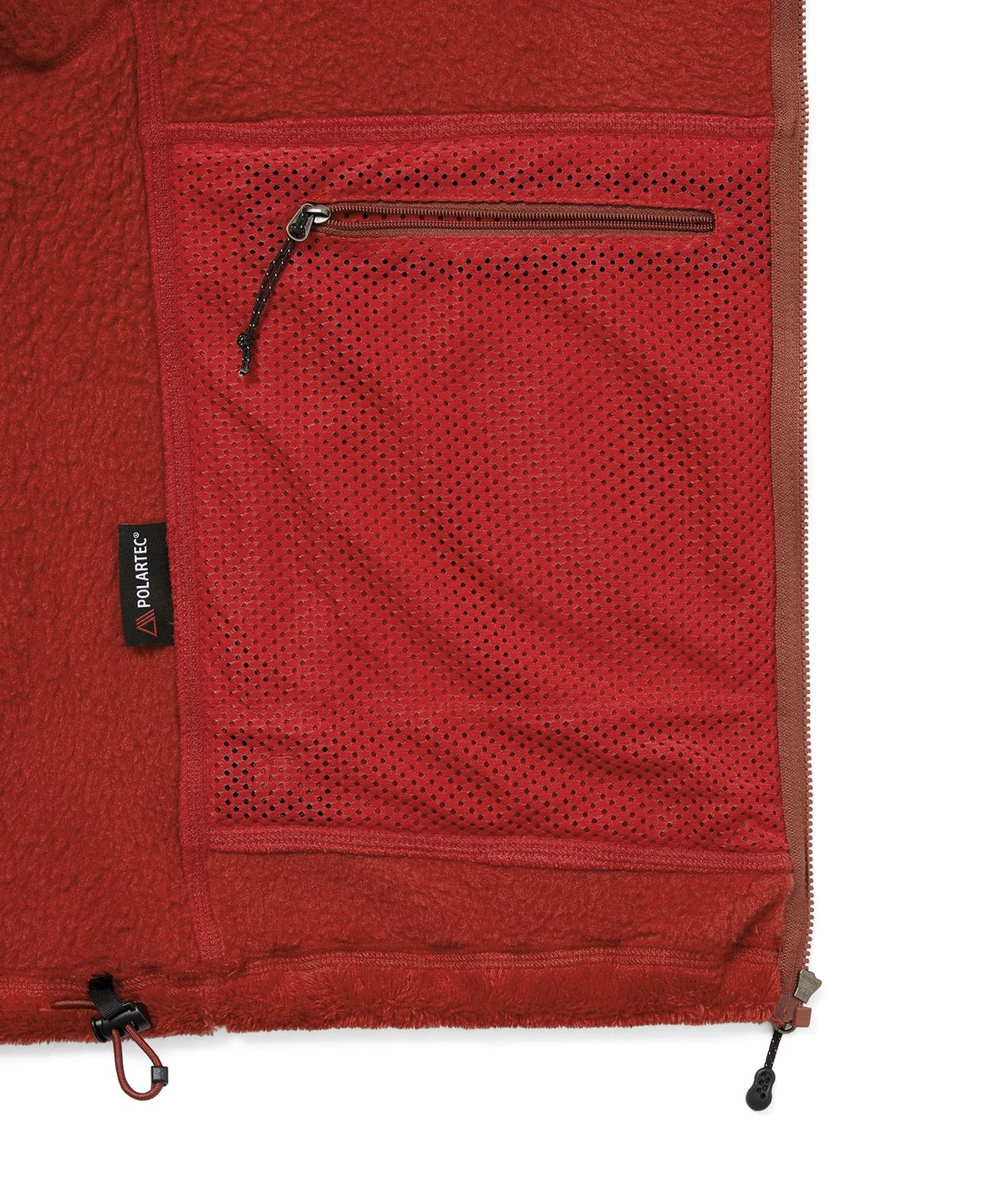 디스이즈네버댓(THISISNEVERTHAT) POLARTEC High Loft Fleece Jacket Red