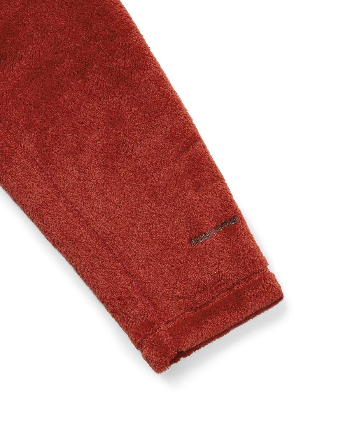 디스이즈네버댓(THISISNEVERTHAT) POLARTEC High Loft Fleece Jacket Red