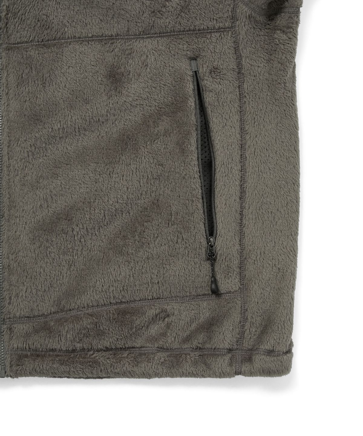 디스이즈네버댓(THISISNEVERTHAT) POLARTEC High Loft Fleece Jacket Grey