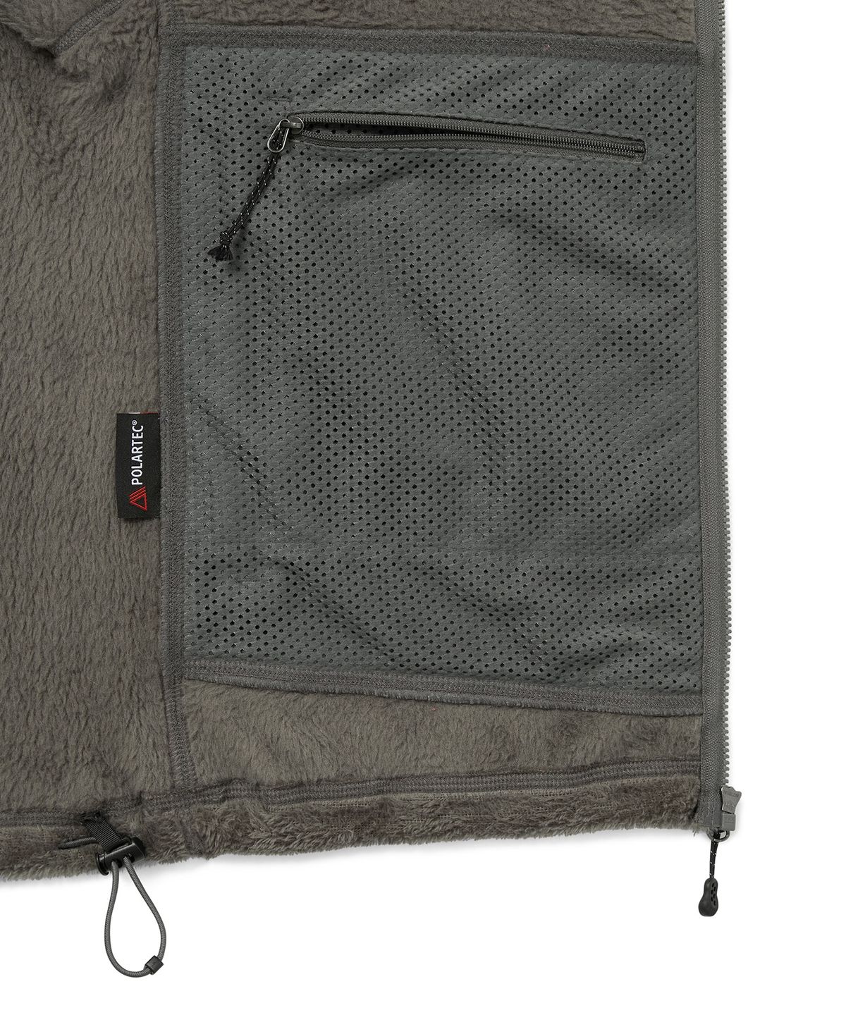디스이즈네버댓(THISISNEVERTHAT) POLARTEC High Loft Fleece Jacket Grey