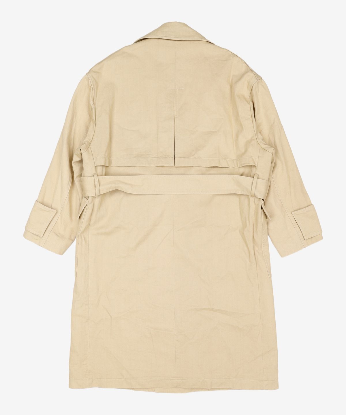 벨리에(BELIER) Oversized Trench Coat - Sand Beige  [오버사이즈 트렌치 코트 - 샌드 베이지] M