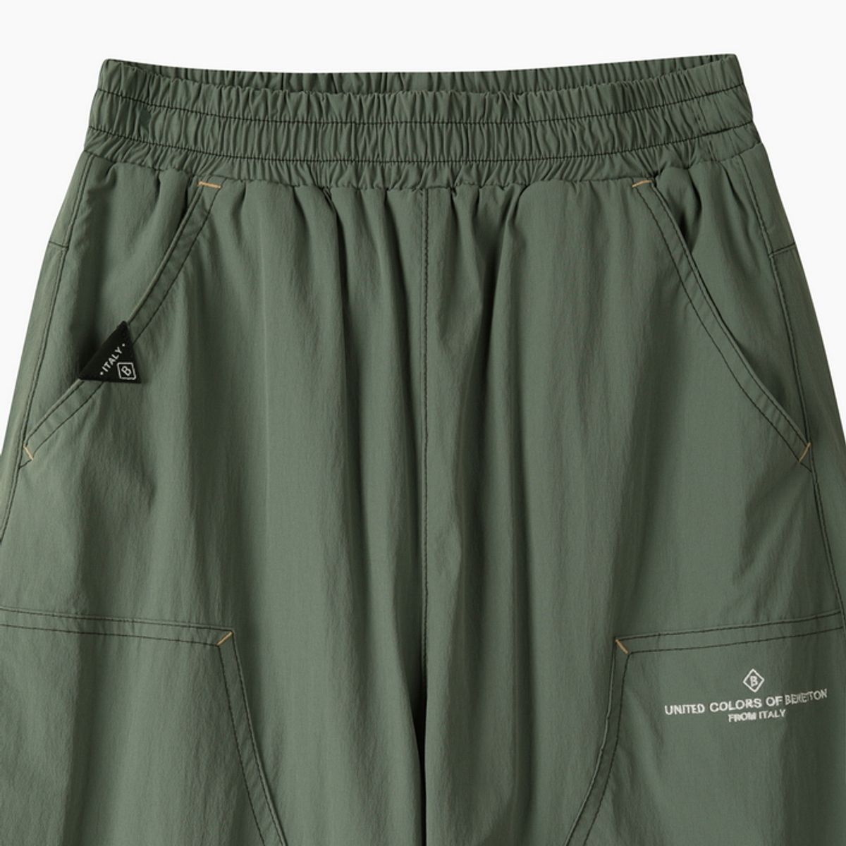 베네통키즈(BENETTONKIDS) 테크 배럴핏 화섬팬츠_QAPT04661KA
