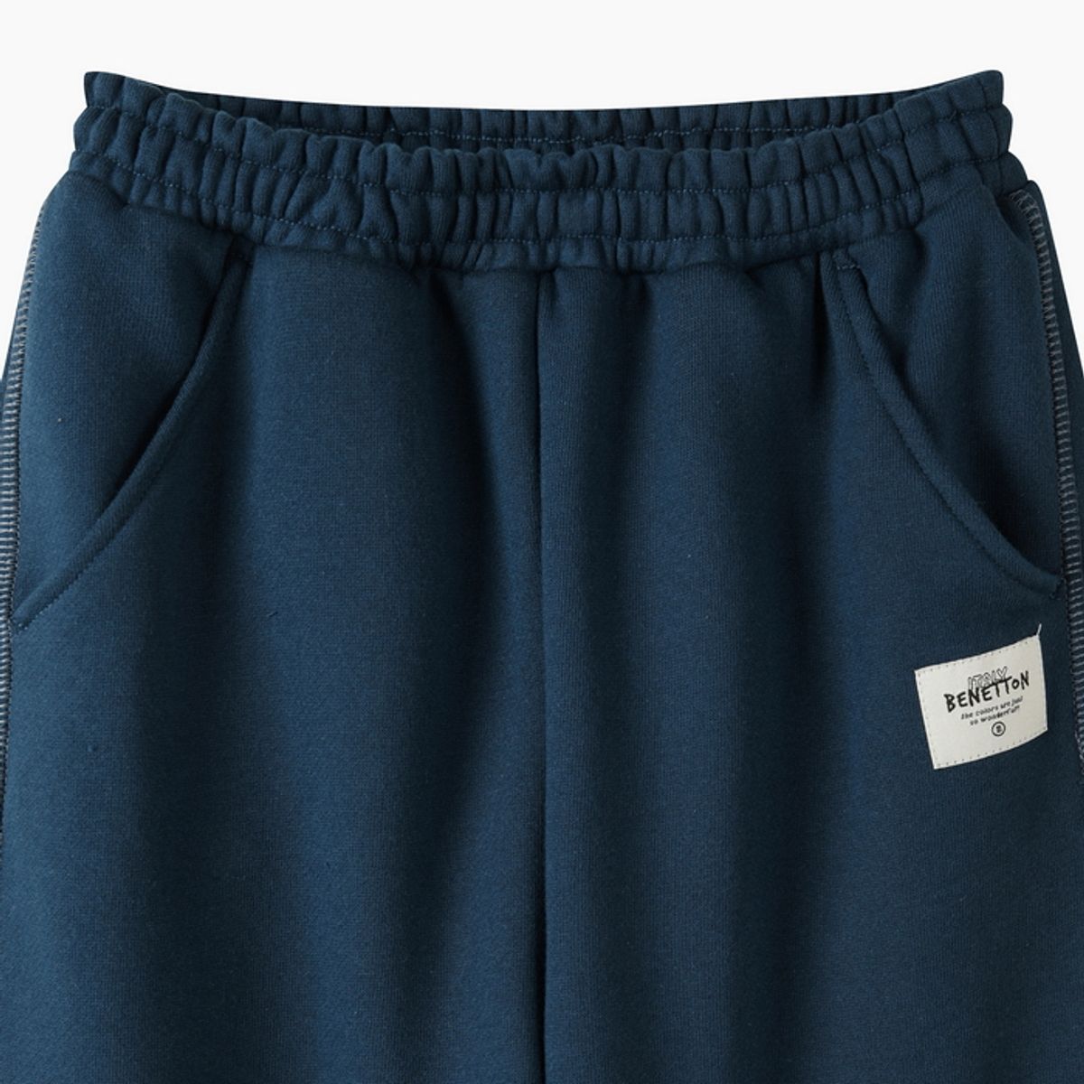 베네통키즈(BENETTONKIDS) [Online Exclusive] 주니어 배럴핏 트레이닝 팬츠_QATP13661NY
