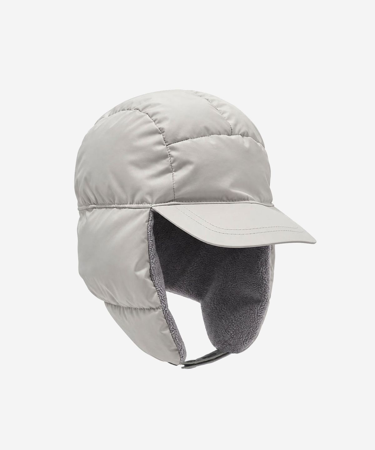 러스트앤스톤(RUSTANDSTONE) 패딩 이어플랩 햇 그레이 Padding Earflap Hat Gray