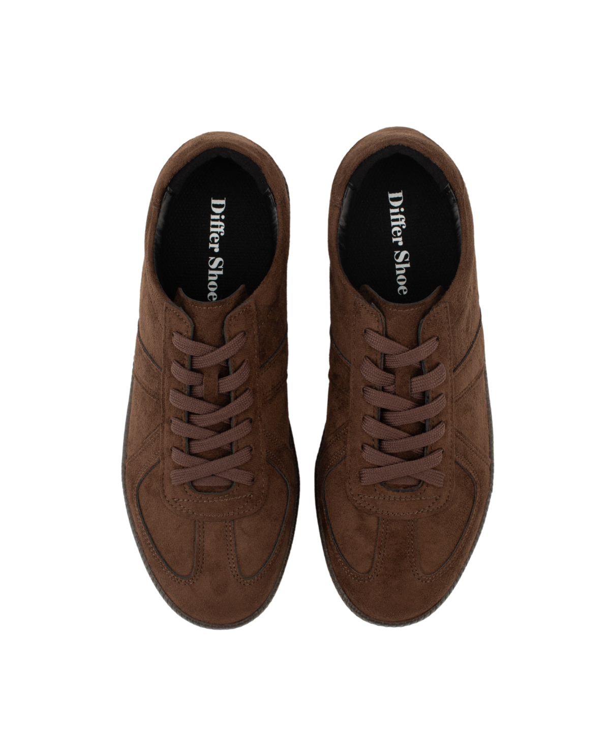 디퍼슈(DIFFERSHOE) 쿠바 스니커즈 7CM [브라운]