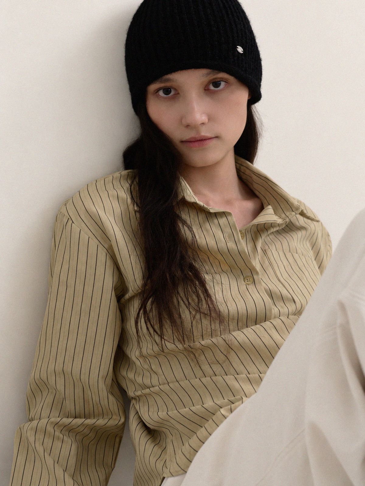 메르헨(MERCHEN) Nep knit beanie_4Color
