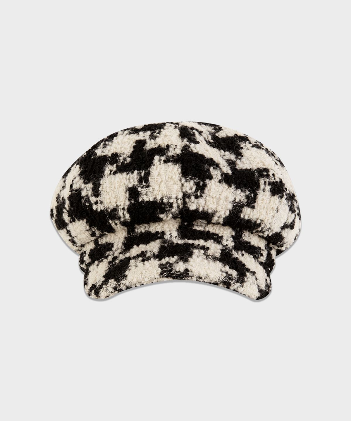 디망쉬(dimanche) Newsboy Cap (houndstooth)