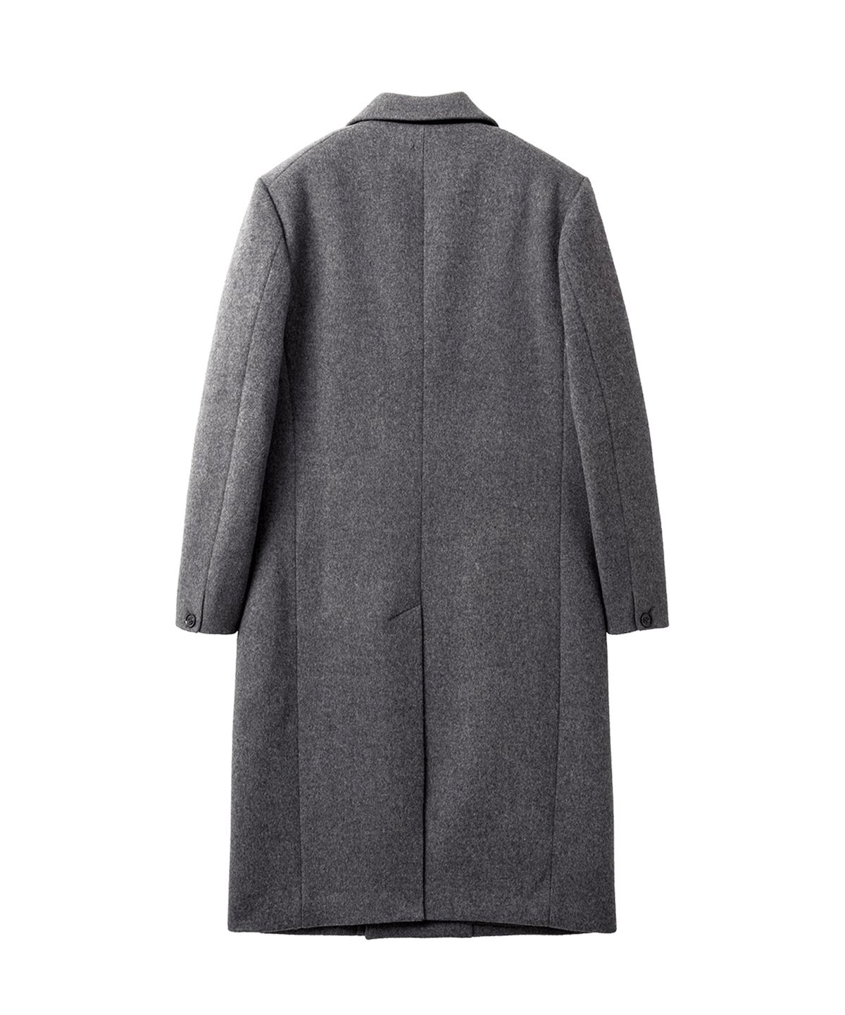 유체 프레타 포르테(YOUCHE PRET A PORTER) SI DOUBLE BREASTED COAT Charcoal Melange