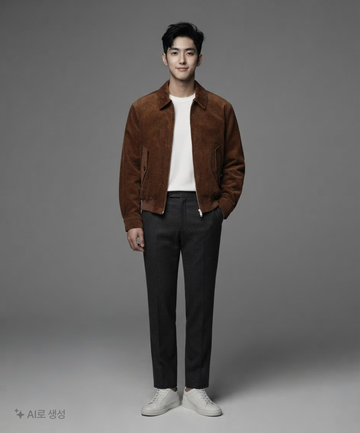 티엔지티(TNGT) Corduroy Swing Top Jumper 95