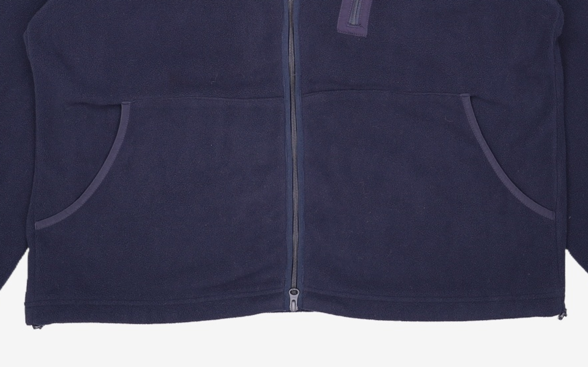 프리즘웍스(FRIZMWORKS) FLEECE ZIP UP JACKET _ NAVY M