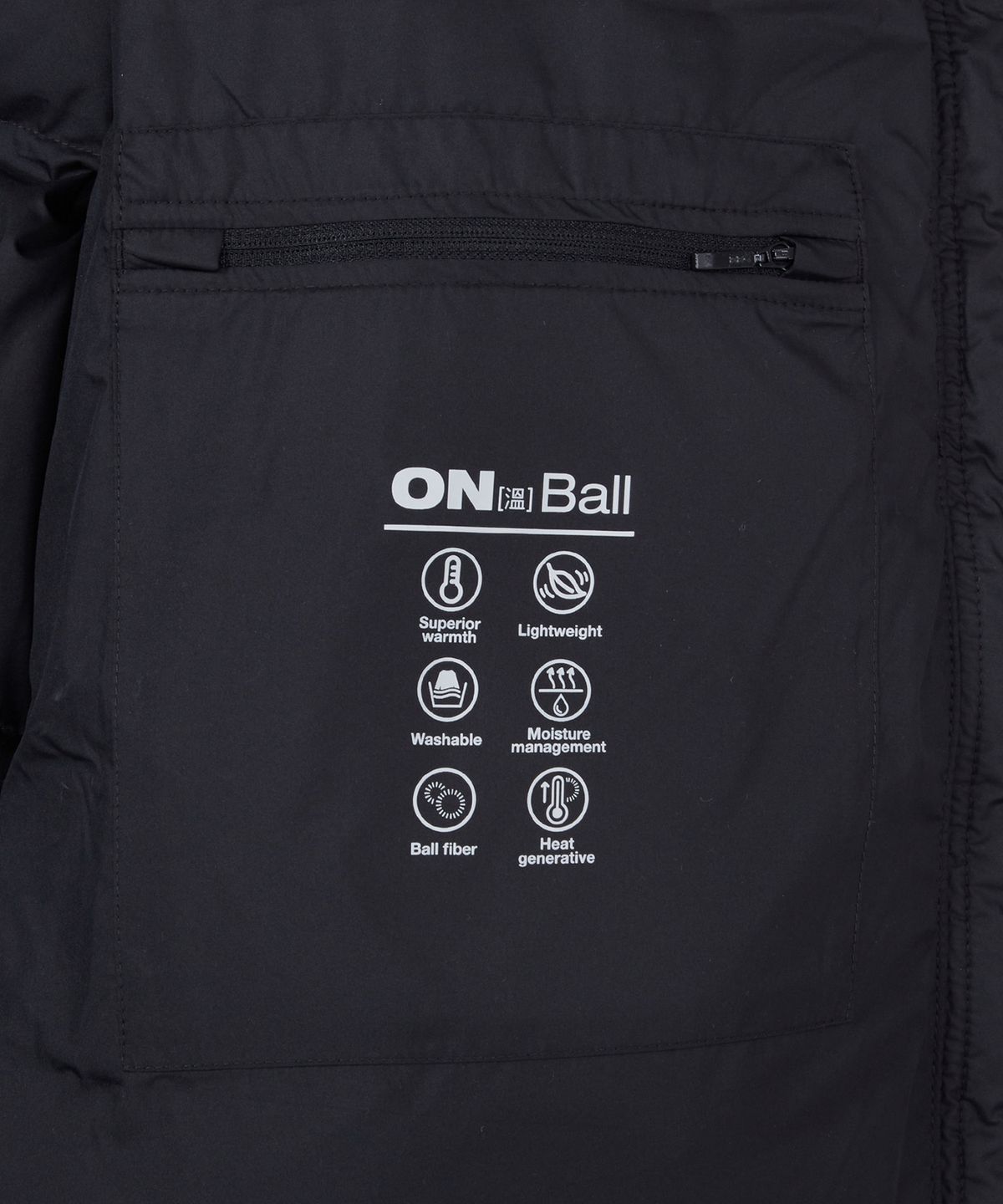 노스페이스(THE NORTH FACE) NJ3NS70A 남성 눕시 온볼 패딩 자켓 BLACK