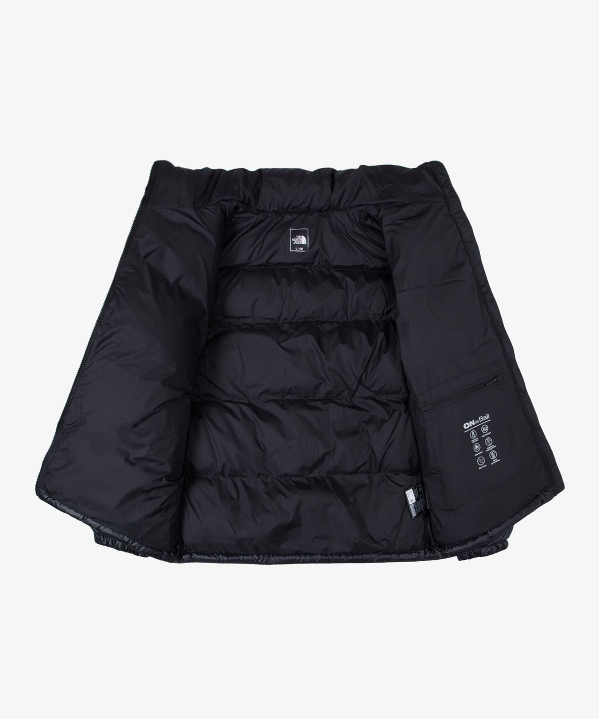 노스페이스(THE NORTH FACE) NJ3NS70A 남성 눕시 온볼 패딩 자켓 BLACK