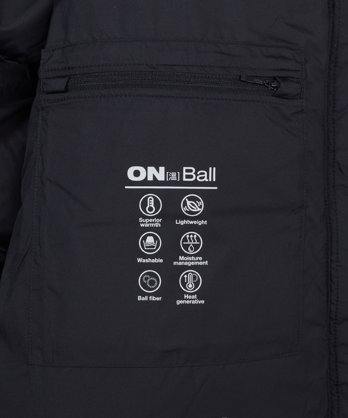 노스페이스(THE NORTH FACE) NJ3NS70B 남성 눕시 온볼 패딩 자켓 REAL BLACK