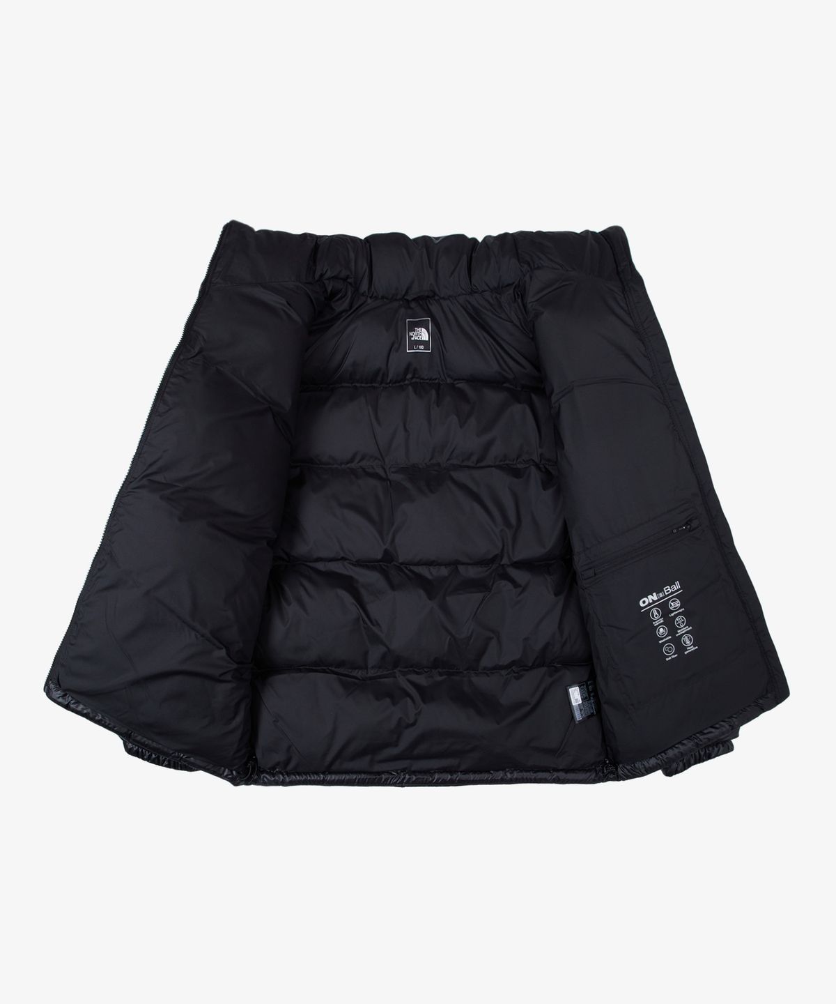 노스페이스(THE NORTH FACE) NJ3NS70B 남성 눕시 온볼 패딩 자켓 REAL BLACK
