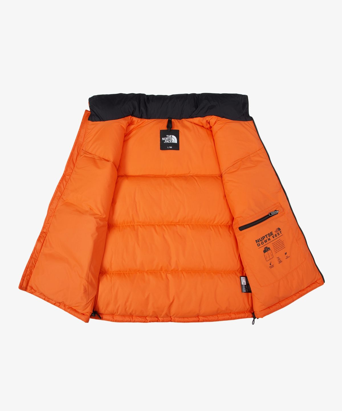 노스페이스(THE NORTH FACE) NV1DS65C 남성 1996 레트로 눕시 다운 베스트 ORANGE